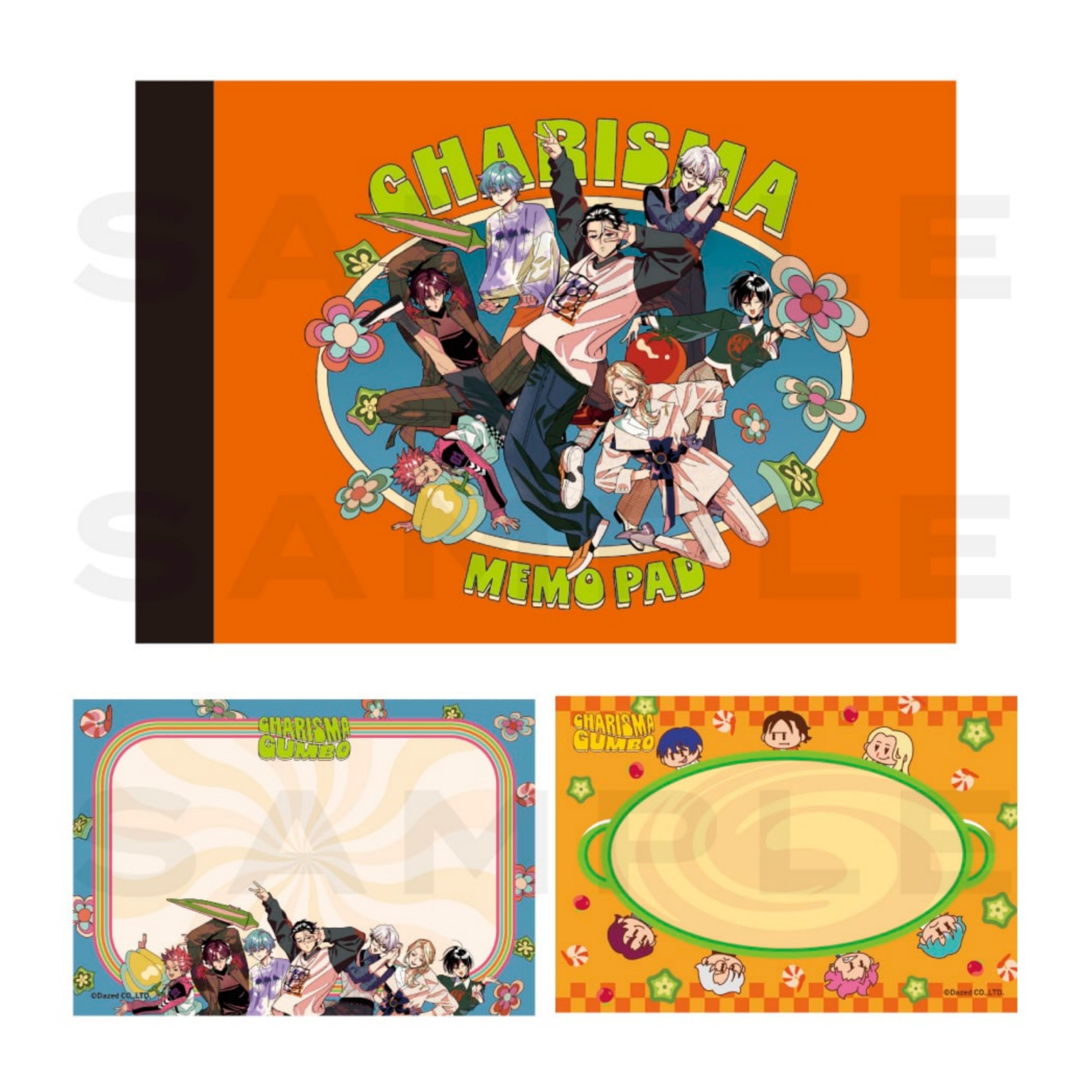 PRE-ORDER] CHARISMA [カリスマ] 4th Anniversary Memo Pad