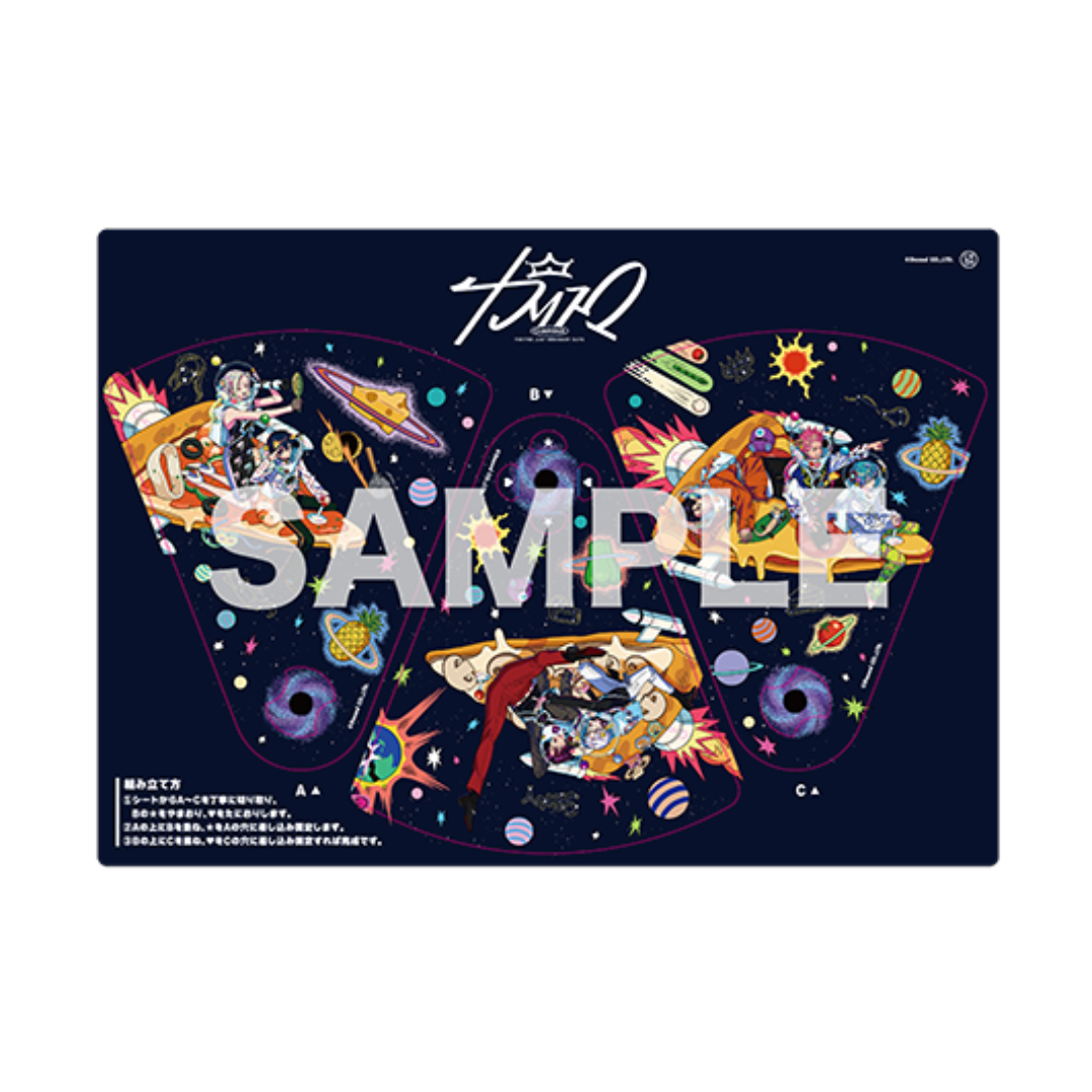 CHARISMA [カリスマ] 3-Blade Folding Fan