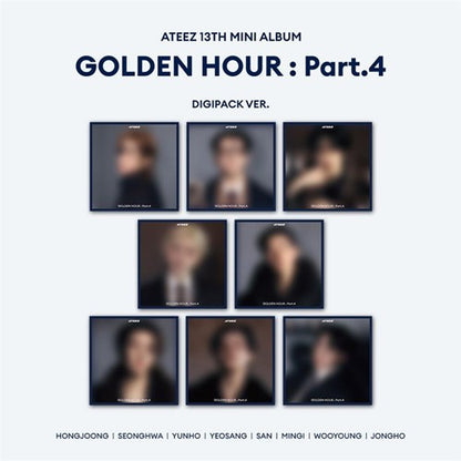 ATEEZ – 13th Mini Album [GOLDEN HOUR : Part.4] (DIGIPACK VER.)